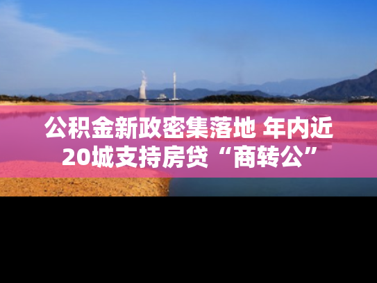 公积金新政密集落地 年内近20城支持房贷“商转公”