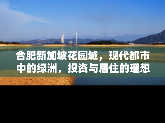 合肥新加坡花园城，现代都市中的绿洲，投资与居住的理想选择