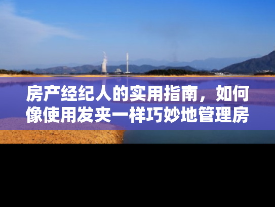 房产经纪人的实用指南，如何像使用发夹一样巧妙地管理房产销售