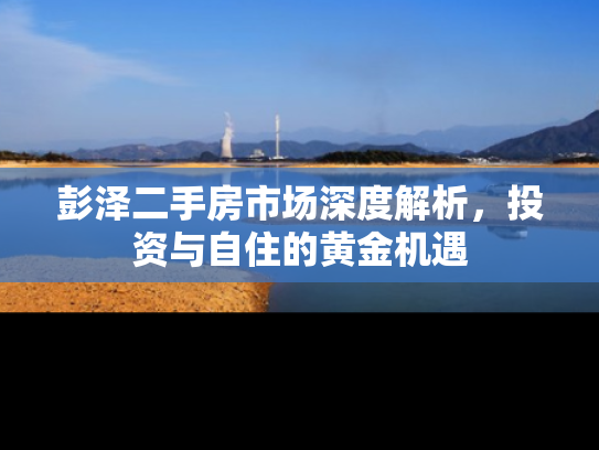 彭泽二手房市场深度解析，投资与自住的黄金机遇