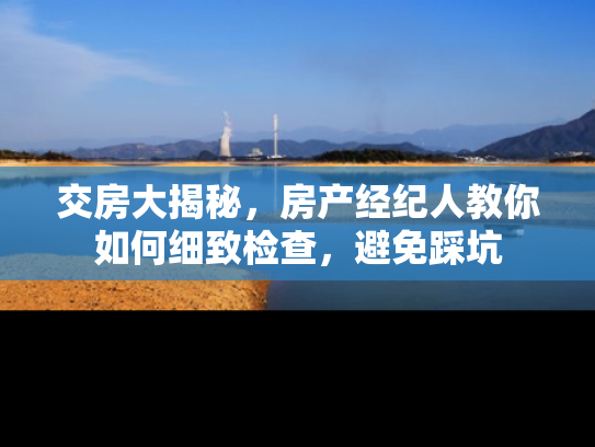 交房大揭秘，房产经纪人教你如何细致检查，避免踩坑
