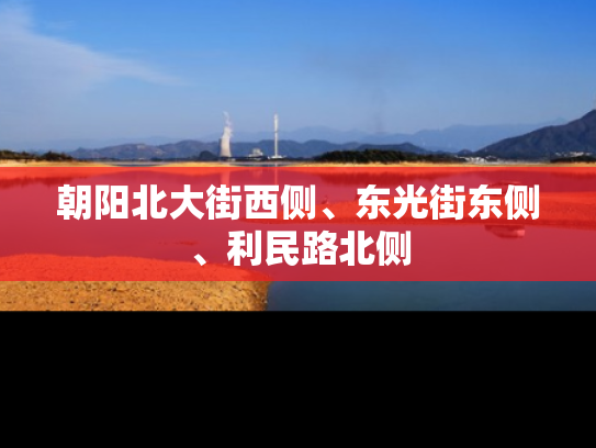 朝阳北大街西侧、东光街东侧、利民路北侧